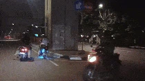 Video: Momen Pembalap Liar di Makassar Kocar-kacir Dikejar Polisi