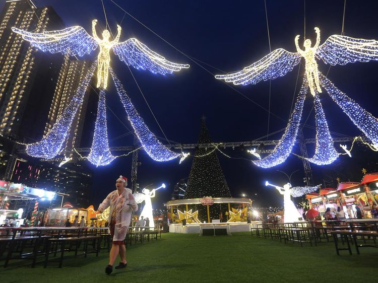Gemerlap Christmas Wonderland di Surabaya