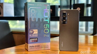 Unboxing Infinix Hot 50 Pro: HP Tipis Harga Rp 2 Jutaan