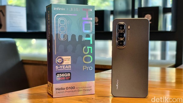 Unboxing Infinix Hot 50 Pro: HP Tipis Harga Rp 2 Jutaan