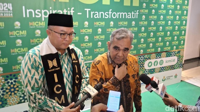 Ketua MPR Ahmad Muzani menghadiri acara ICMI di Bogor