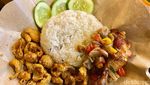 Nikmatnya Nasi Ayam Bawang Putih Sambal Matah yang Baru di Blok M
