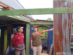 9 Rumah Warga di Pangkep Rusak Diterjang Angin Puting Beliung