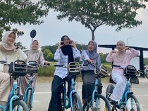 Serunya Bersepeda Santai di Summarecon Bandung