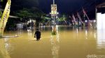 Banjir Melanda Jalan Nasional Trenggalek-Tulungagung