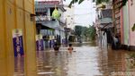 Banjir Melanda Jalan Nasional Trenggalek-Tulungagung