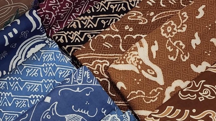 Batik Besurek salah satu oleh-oleh khas Bengkulu