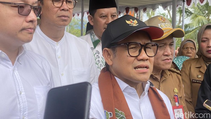 Cak Imin saat berkumjung ke Wonosobo, Senin (16/12/2024).