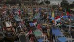 Nelayan Banten Libur Melaut gegara Gelombang Tinggi