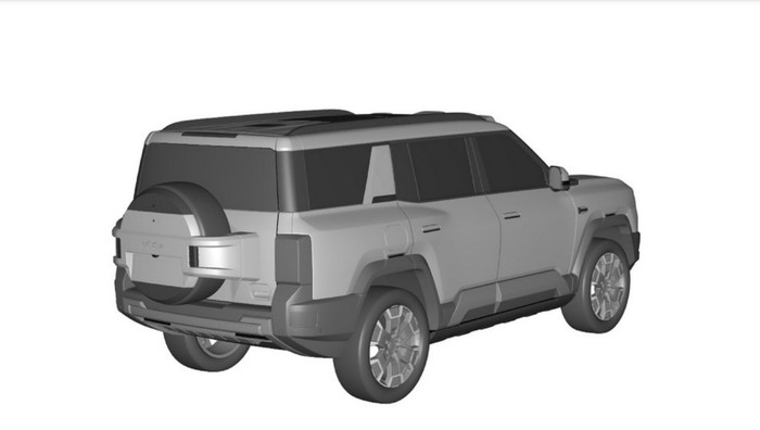 Desain SUV Hybrid BYD Fang Cheng Bao (FCB) Bao 8 Terdaftar