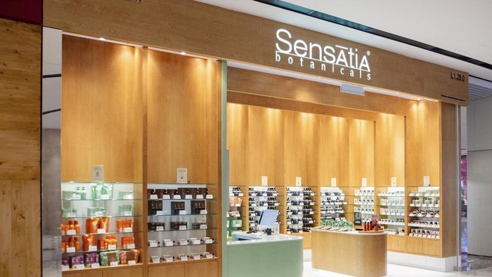 Gerai Sensatia Botanicals di The Exchange TRX, sebuah pusat perbelanjaan di Malaysia. (Dok. Sensatia Botanicals)