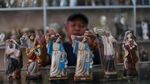 Jelang Natal, Pesanan Patung Yesus-Bunda Maria Meningkat