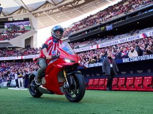 Naik Motor, Jorge Martin Masuk Lapangan Jelang Atletico Vs Getafe