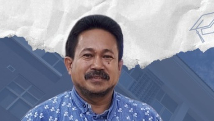 Kepala Perpustakaan UIN Alauddin Makassar Andi Ibrahim ditangkap terkait dugaan sindikat uang palsu di dalam kampus. Dokumen Istimewa