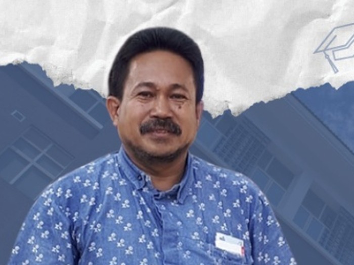 Kepala Perpustakaan UIN Alauddin Makassar Andi Ibrahim ditangkap terkait dugaan sindikat uang palsu di dalam kampus. Dokumen Istimewa