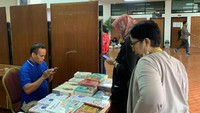 Penerbit buku Bentang Pustaka yang selalu meramaikan kegiatan MRS dengan membuka pameran buku. Novel Pangeran dari Timur keluaran penerbit Bentang Pustaka. Foto: Muhammad Alfathir/detikEdu