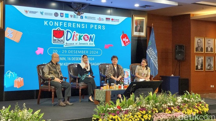 Konferensi Pers BINA Diskon 2024