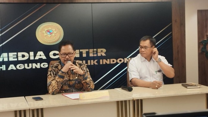 Konferensi pers di MA (Belia/detikcom)
