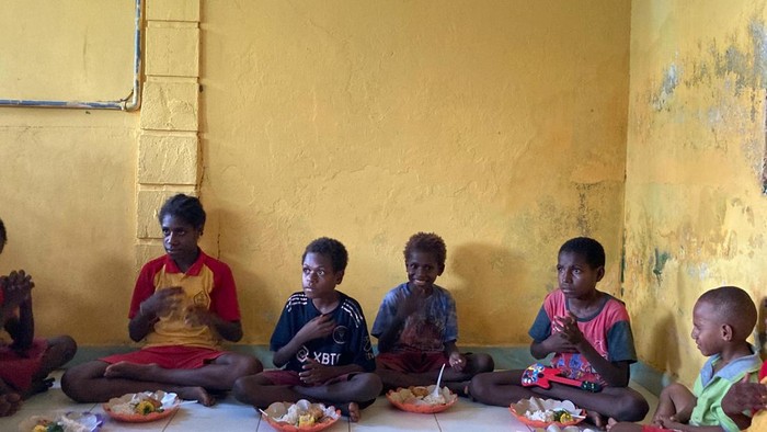 Makan Bergizi Gratis di Papua