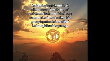 Terlambat untuk melihat dinosaurus, terlalu cepat untuk melihat mobil terbang, namun akun berada di waktu yang tepat untuk melihat kebangkitan King Emyu. Foto: X.com