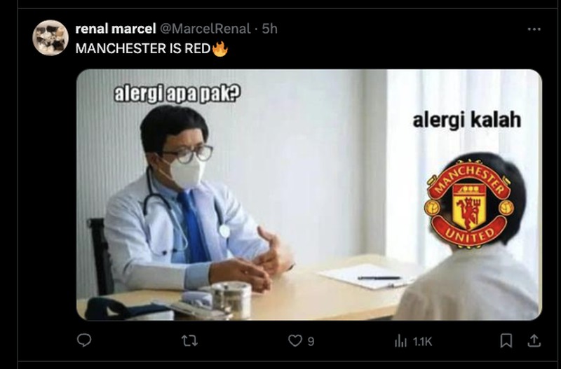 Meme Kemenangan MU