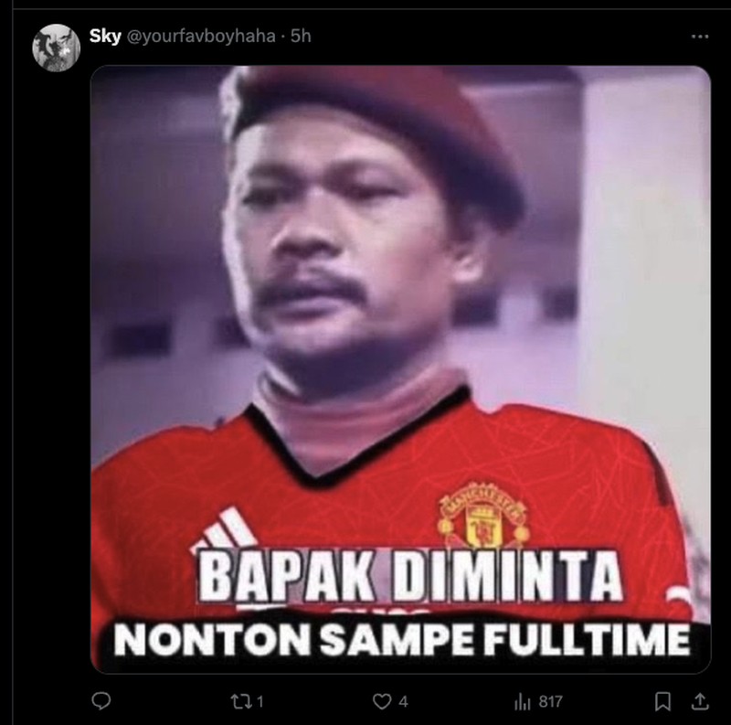Meme Kemenangan MU