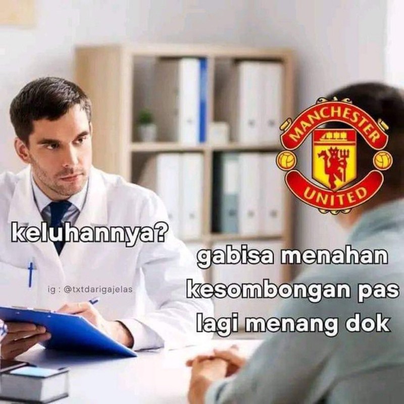 Meme Kemenangan MU