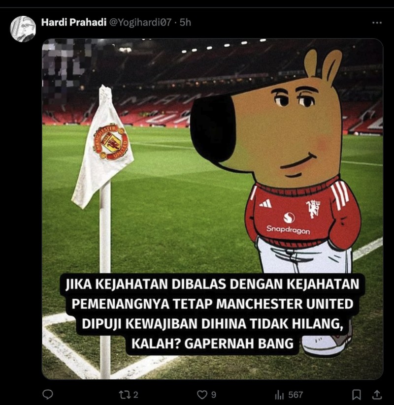 Meme Kemenangan MU
