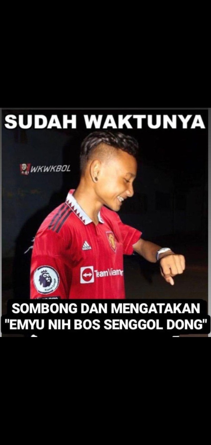 Meme Kemenangan MU