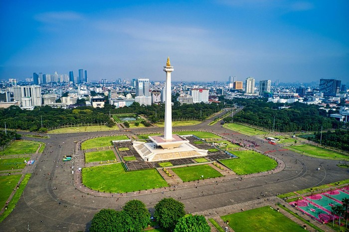 Ilustrasi Monas