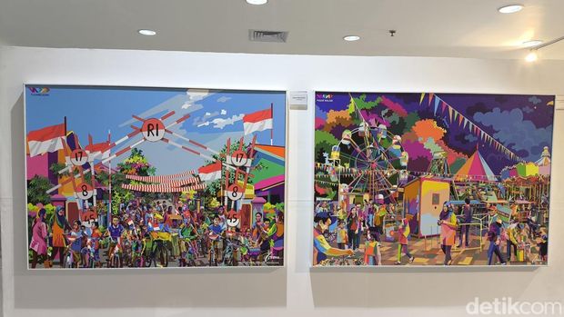 Pameran Seni Wedha Pop Art di Cirebon