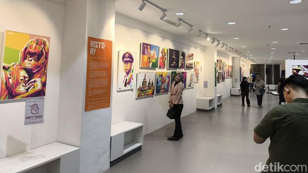 Pameran Seni Wedha Pop Art di Cirebon