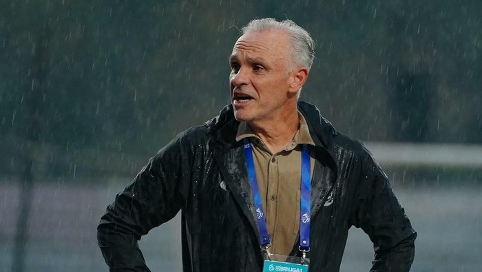 Pelatih Arema FC Joel Cornelli
