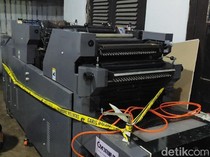Kasus Uang Palsu di UIN Alauddin Makassar, Ini Penampakan Mesin Cetaknya