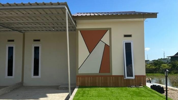 Penampakan rumah di aB Residence Bulukumba