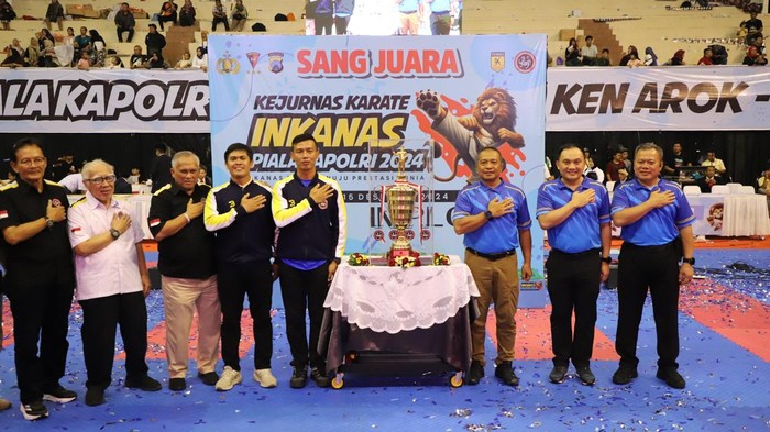 Penutupan Kejurnas karate Inkanas Kapolri Cup 2024.