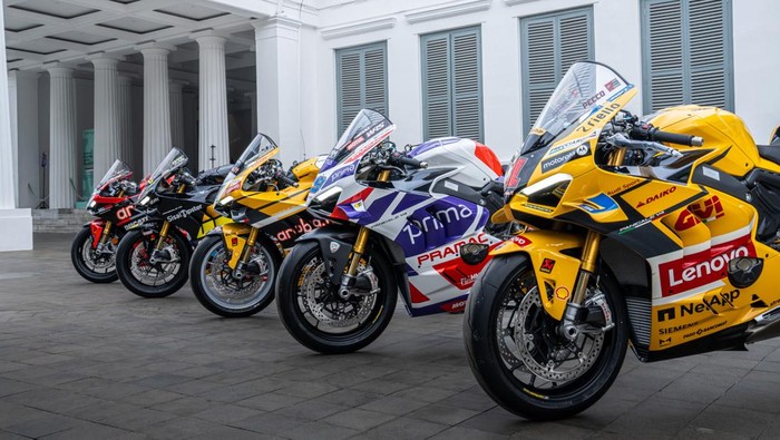 Replika Motor Bagnaia-Martin Masuk Indonesia