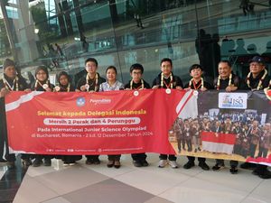 Bangga! Siswa RI Bawa Pulang 6 Medali dari Ajang Olimpiade Sains Internasional