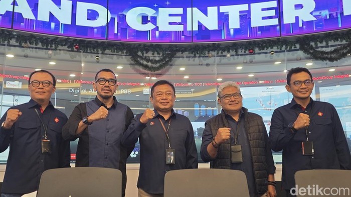 Telkom melakukan peningkatan kapasitas jaringan selama momen Natal 2024 dan Tahun Baru 2025.