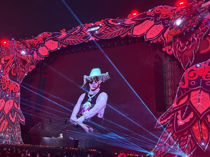 Timmy Trumpet di DWP 2024.