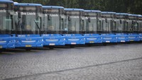 10 Ribu Bus Listrik Bakal Wara-wiri di Jakarta