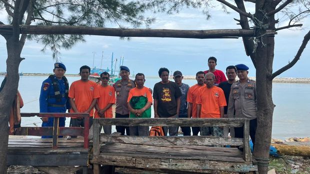 7 ABK diselamatkan Polairud Polres Lamongan
