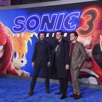 Selain Keanu Reeves, ‘Sonic the Hedgehog 3’ yang merupakan kelanjutan dari film video game produksi Sega itu turut menampilkan aktor ternama lainnya. Sebut saja Jim Carrey dan Ben Schwartz. (Foto: Richard Shotwell/Invision/AP)