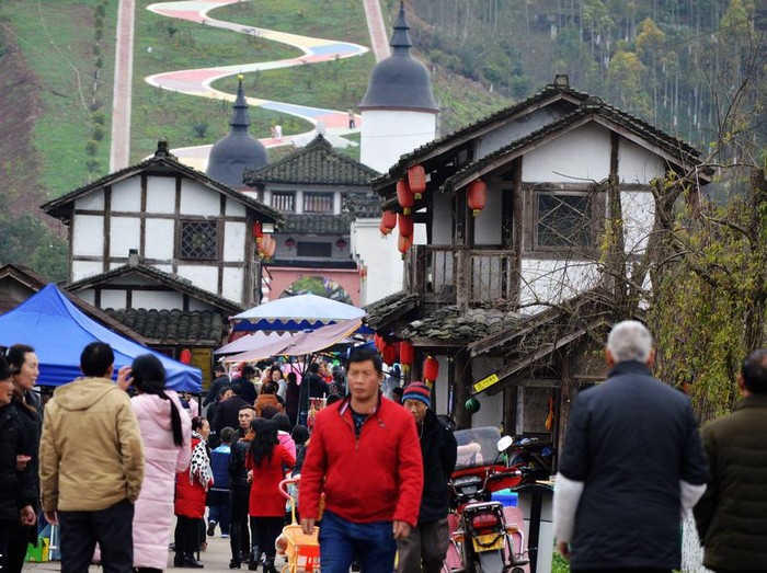 Desa Linshi di China