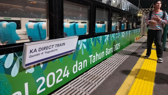 Direct Train rute Jakarta-Yogyakarta