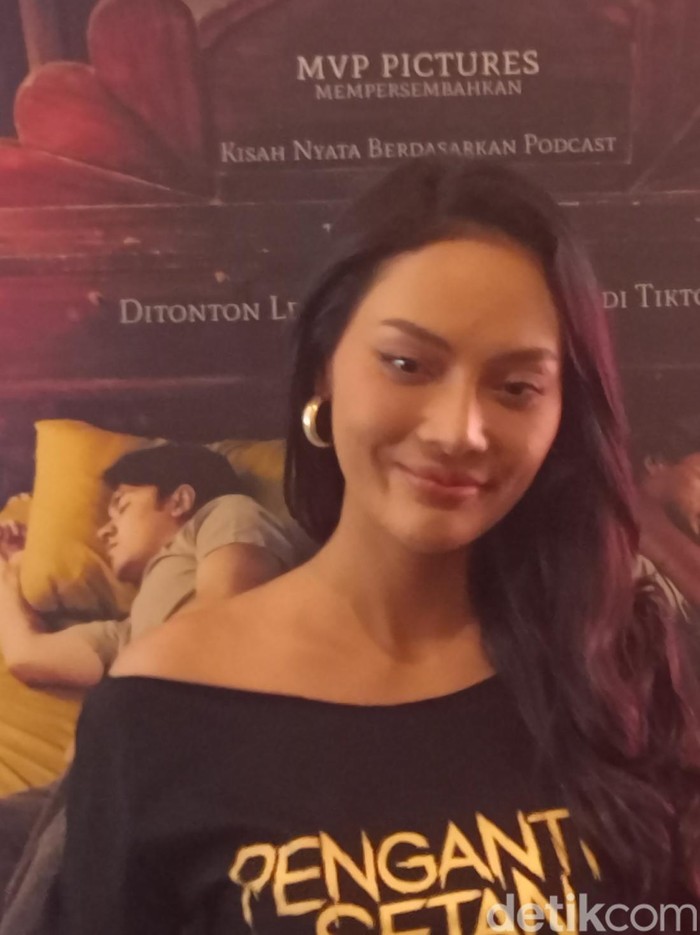 Erika Carlina saat ditemui di kawasan Jakarta.
