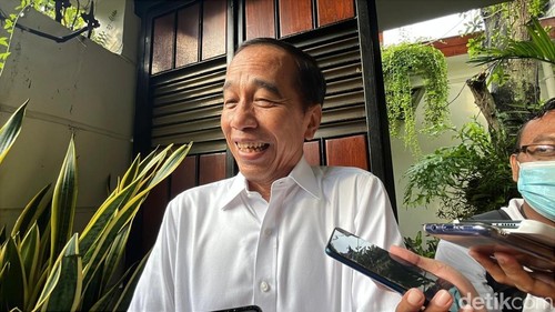 Jokowi saat ditemui di rumahnya di Solo, Selasa (17/12/2024).