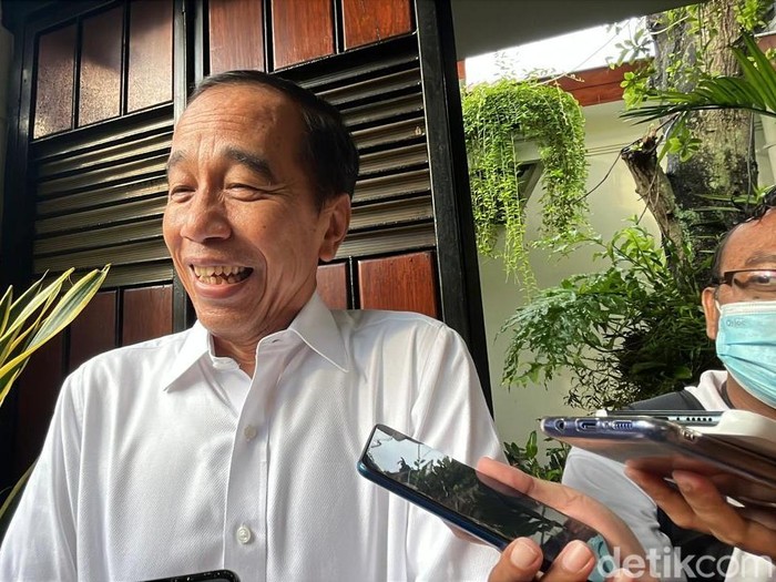 Jokowi saat ditemui di rumahnya di Solo, Selasa (17/12/2024).