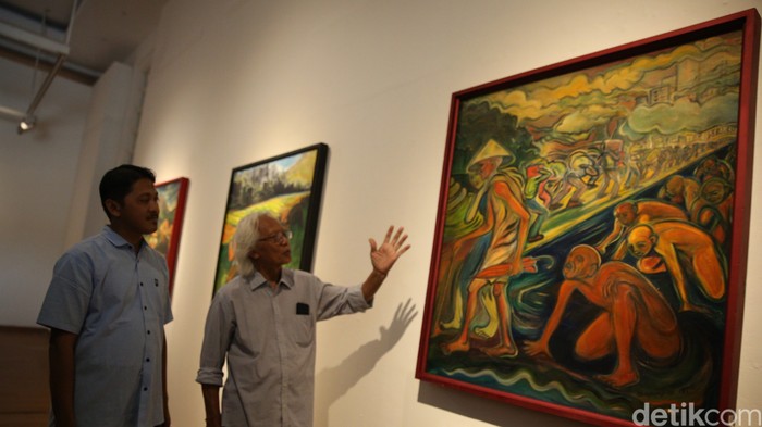 Pameran Tunggal Yos Suprapto di Galeri Nasional Indonesia. Pameran Tunggal Yos Suprapto di Galeri Nasional Indonesia.