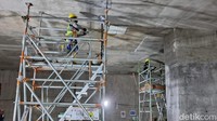 Site Manager PT MRT Joseph Sirait menuturkan, pihaknya menargetkan Tunnel Boring Machine (TBM) rampung di bulan Januari 2025.  